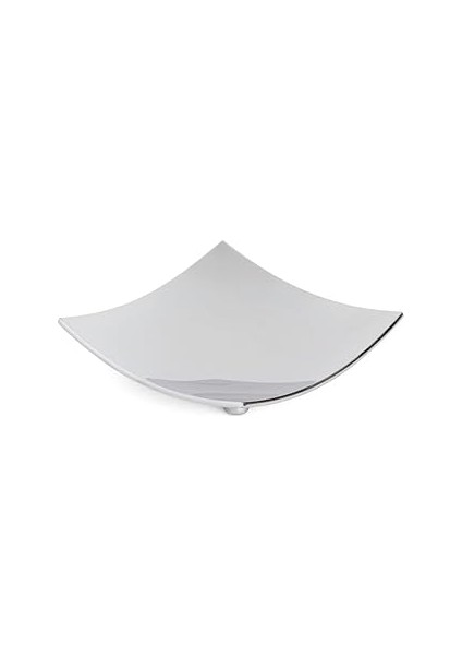 System Tezgah Üstü Katı Sabunluk Krom Renk 27X115X115 mm