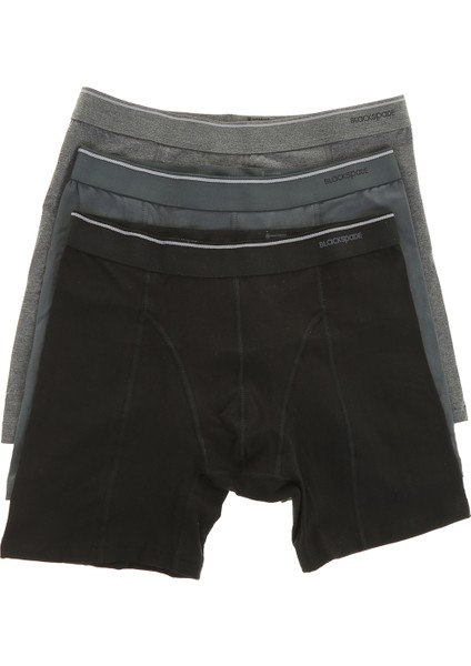 9683 ERKEK TENDER COTTON 3 LÜ SİYAH-ANTRA MELANJ-ANTRASİT BOXER fiyatları