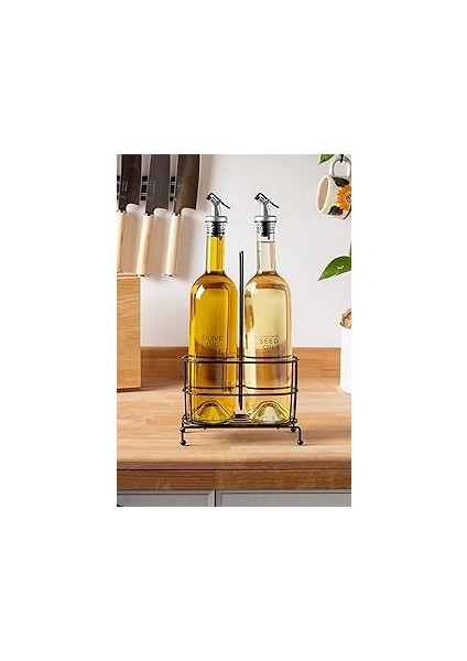 Cremma 2 Li Standlı Yağlık 750ML Siyah