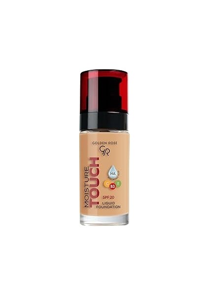 Rose Moisture Touch Liquid Foundation SPF20 No: 115 Nemlendirici Etkili Fondöten
