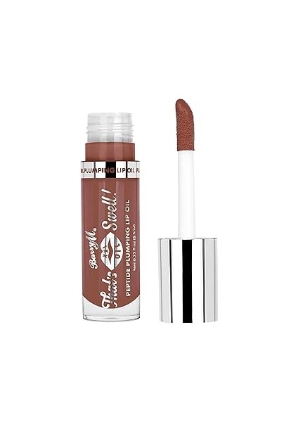 Barry M That's Swell! Peptide Plumping Lip Oil Dolgunlaştırıcı Dudak Ruju Lip Gloss Mocha Çik