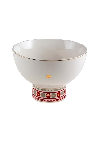 Hollie Yılbaşı Ayaklı Kase 18 cm