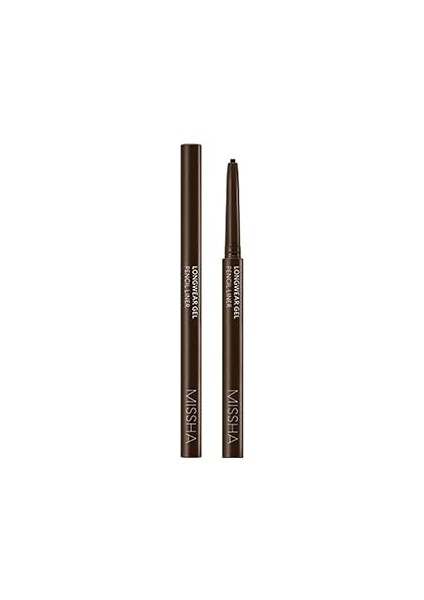 Pürüzsüz Uygulama Sunan Jel Dokuda Kalem Eyeliner Longwear Gel Pencil Liner (Pecan Brown)