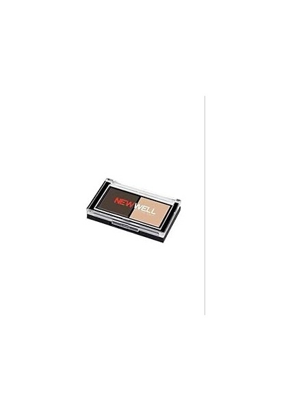 New Well Porcelain Make Up 2li Far Paleti NO03