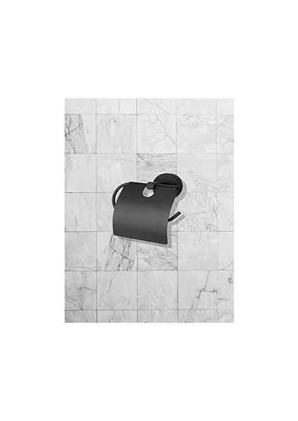 Zebra Paslanmaz Siyah Wc Kagitlik Geniş Kapakli Tuvalet Kagitligi Tuvalet Kagidi Askisi