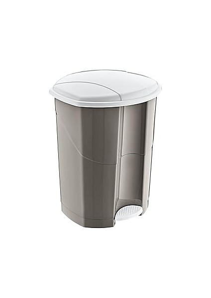 Smartware Pedallı Çöp Kovası Terra 30 Lt - Bej, Çok Amaçlı Pedallı Çöp Kovası