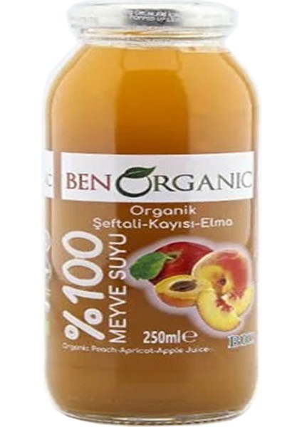 Kayısı & Şeftali & Elma Suyu 250 ml - 3'lü