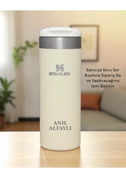 Kişiselleştirilebilir The Aerolight Transit Mug 0.47 Lt Krem fiyatları