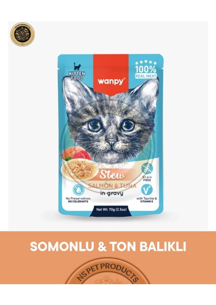 Pouch 4lü Avantaj Paketi Yavru Yaş Kedi Maması 4X70GR