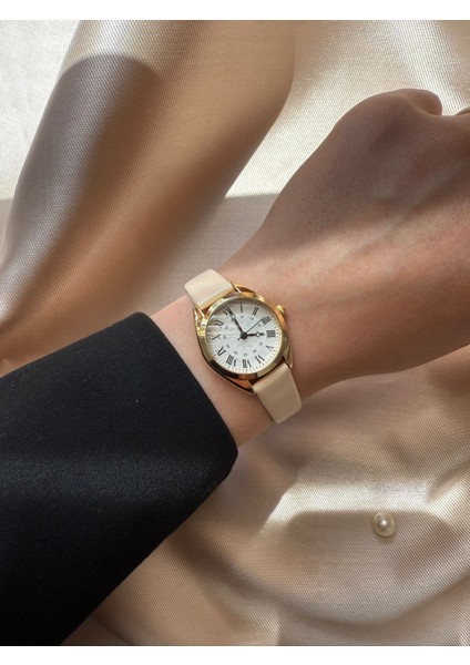 Retro Minimal Deri Kordon Vintage Kadın Kol Saati