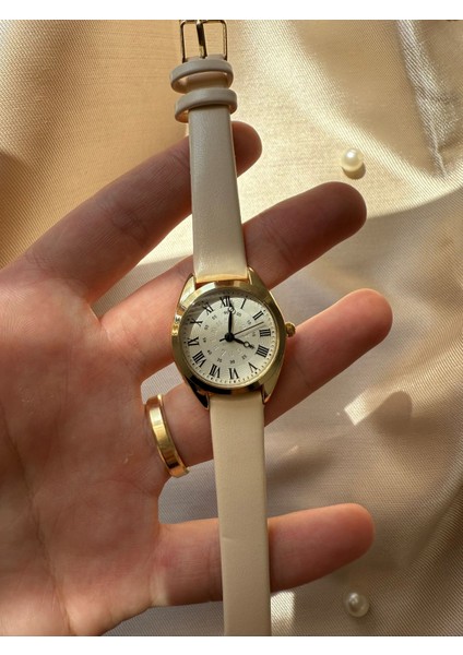 Retro Minimal Deri Kordon Vintage Kadın Kol Saati fiyatları
