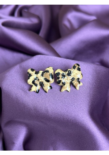 Fiyonk Leopar Küpe modelleri