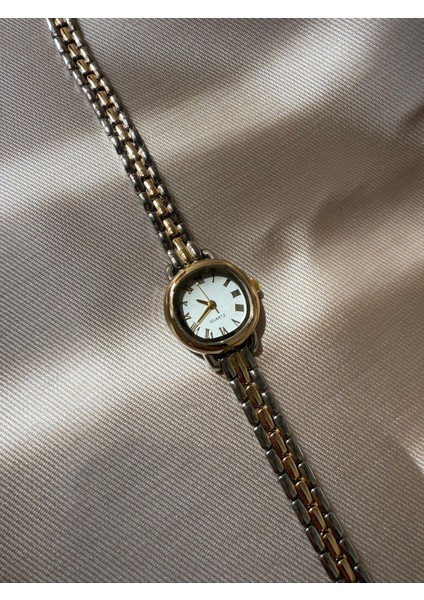 Retro Minimal Boncuk Kordon Vintage Kadın Kol Saati