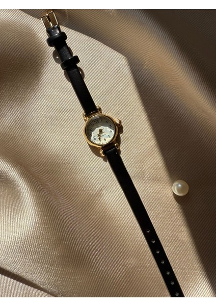 Retro Minimal Deri Kordon Vintage Kadın Kol Saati indirimleri