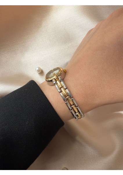 Retro Minimal Boncuk Kordon Vintage Kadın Kol Saati modelleri