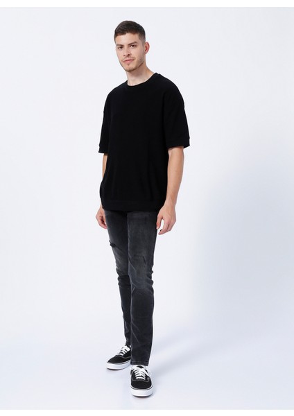 Normal Bel Skinny Fit Gri Erkek Denim Pantolon 22.01.70.004_XAVIER Jeans