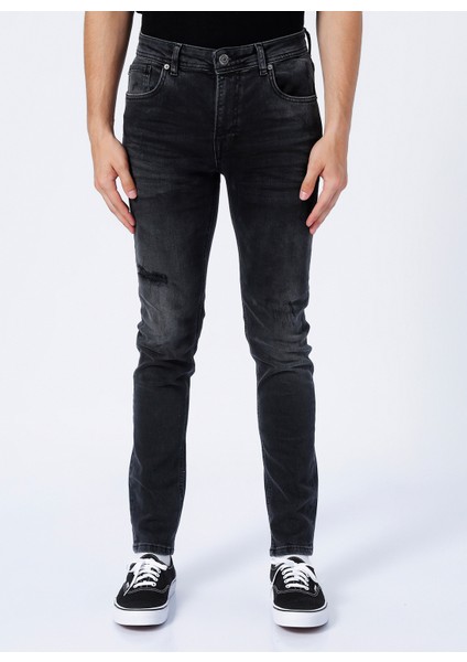 Normal Bel Skinny Fit Gri Erkek Denim Pantolon 22.01.70.004_XAVIER Jeans fiyatları