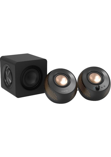 Pebble x Plus 2.1 Bluetooth 5.3 Rgb Aydınlatma 15W Rms Gücüne Sahip Usb-C Hoparlör