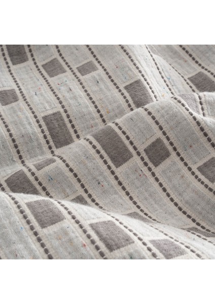 Merisa Çift Kişilik Pike Takımı %100 Organik Pamuk Müslin Dokuma Gri 240X260 cm indirimleri