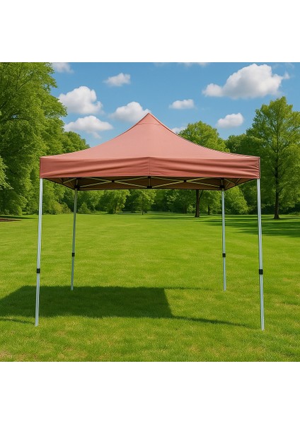 Yekoutdoor 3x3 Otomatik Gazebo | Çardak | Gölgelik | Bahçe Kamelyası – Asorti Renk