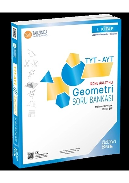 Tyt-Ayt Geometri Soru Bankası 1. Kitap Yeni