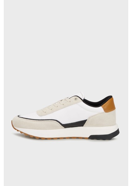 Süet Detaylı Logolu Sneaker Ayakkabı HM0HM017140I0 Erkek Ayakkabı HM0HM01714 0ı0