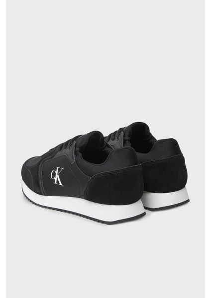 Logolu Süet Detaylı Sneaker Ayakkabı YM0YM013260GM Erkek Ayakkabı YM0YM01326 0gm