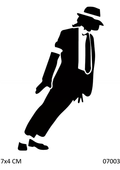 Michael Jackson Dans Geçici Dövme Şablonu