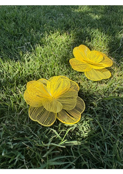 Telkari Sarı Çiçek Küpe indirimleri