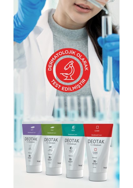 Classic Koruma 7 Güne Kadar Etkili Hassass Ciltler Için Kadın - Erkek Kullanım Krem Deodorant 35 ml