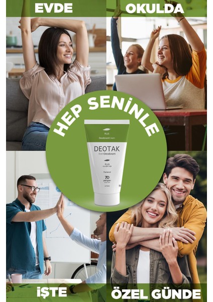 Pluss Ekstra Koruma 7 Güne Kadar Etkili Krem Deodorant 35 ml