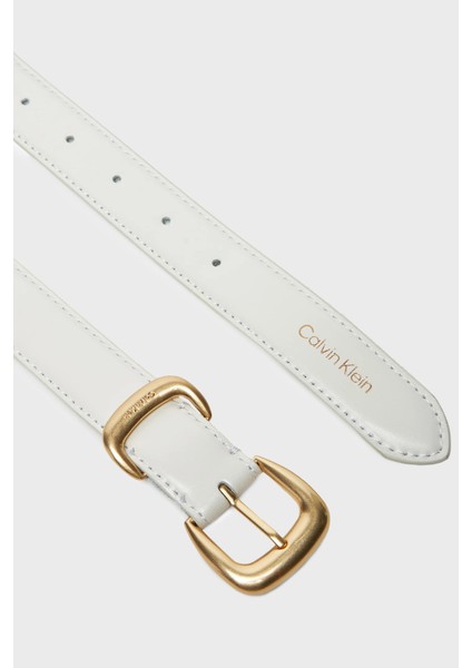 Us Calvin Klein Deri Logolu Kemer LV04K7012GFUP Bayan Kemer LV04K7012G Fup fiyatları