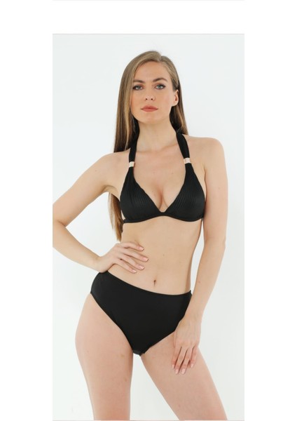 Kadın Yüksek Bel Bikini Takımı