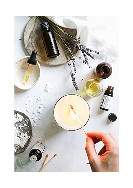Make It Easier Mum Kitleri - Aromaterapi Mum Yapım Seti - Kendin Yap Mum Malzemeleri (Aromaterapi Parafin Mum Kiti, Dıy Candle Making Kit)