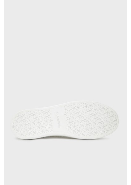Monogram Logo Baskılı Kalın Taban Sneaker Ayakkabı HW0HW025730K4 Bayan Ayakkabı HW0HW02573 0k4