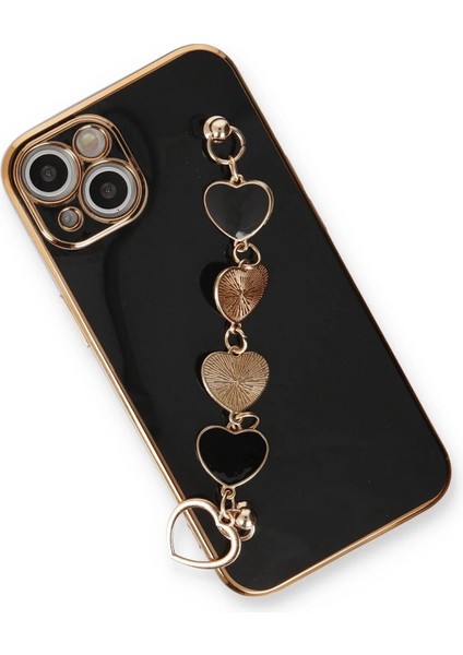 Newface iPhone 14 Kılıf Esila Silikon - Siyah modelleri