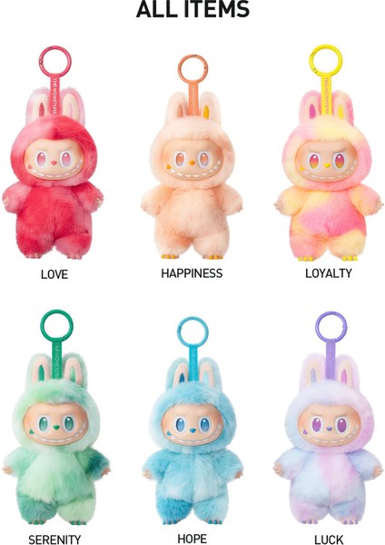 Labubu Oyuncak , Şanslı Kör Kutu, Labubu, Canavar Peluş Bebek Oyuncak, Big Into Energy Series (1 Kutu)