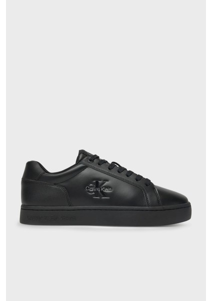 Deri Logolu Sneaker Ayakkabı YM0YM013690GJ Erkek Ayakkabı YM0YM01369 0gj