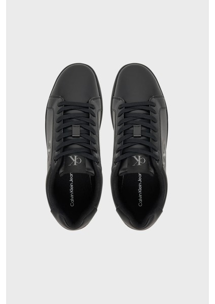 Deri Logolu Sneaker Ayakkabı YM0YM013690GJ Erkek Ayakkabı YM0YM01369 0gj
