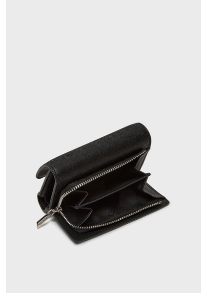 Us Calvin Klein Monogram Logo Baskılı Fermuarlı Cüzdan LV04F1038GUB1 Bayan Cüzdan LV04F1038G Ub1