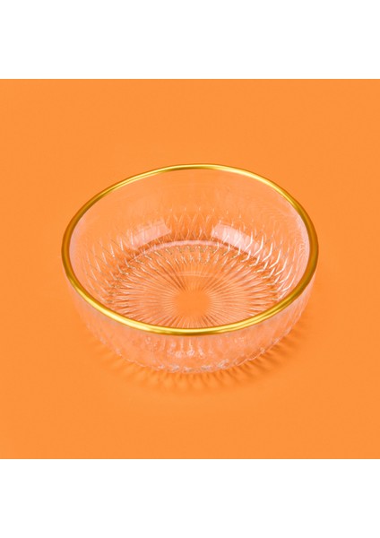 Kitchen Zelazo 4'lü Kase Seti - Şeffaf / Altın - 11,5 cm indirimleri