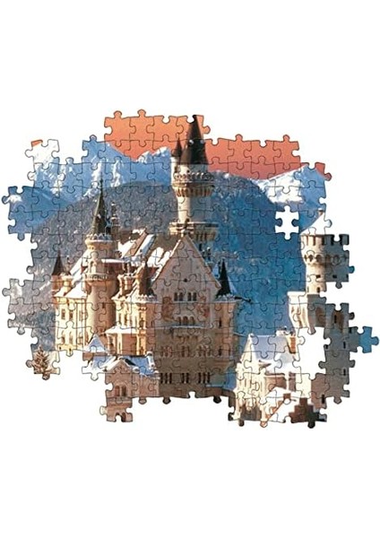 - 31925 Yetişkinler ve Çocuklar Için Collection Neuschwanstein 1500 Parça Yapboz modelleri