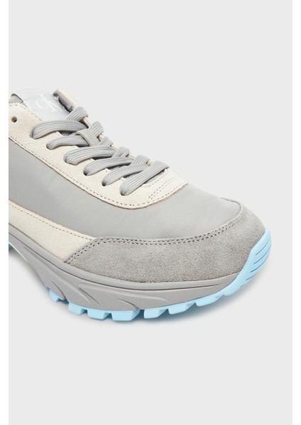 Süet Detaylı Logolu Sneaker Ayakkabı YW0YW018520IP Bayan Ayakkabı YW0YW01852 0ıp