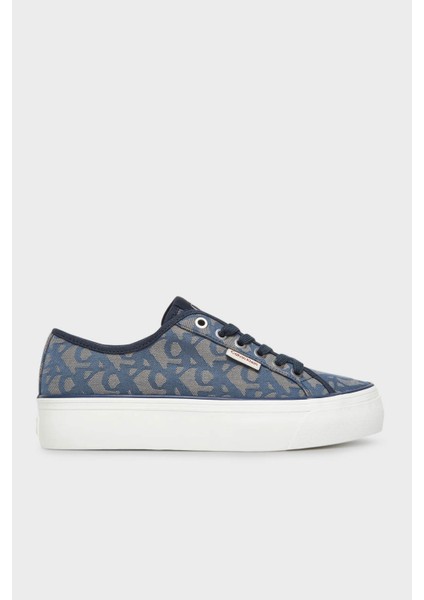 Tamamı Logolu Sneaker Ayakkabı YW0YW019650G0 Bayan Ayakkabı YW0YW01965 0g0