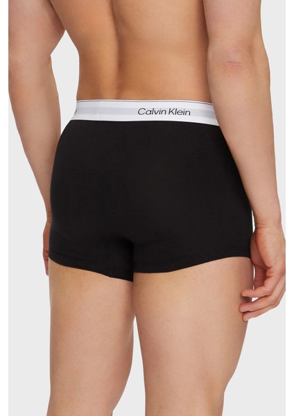 Us Calvin Klein Logolu Streç Pamuklu 3 Pack Boxer LV00NB4392WCO Erkek Boxer LV00NB4392 Wco