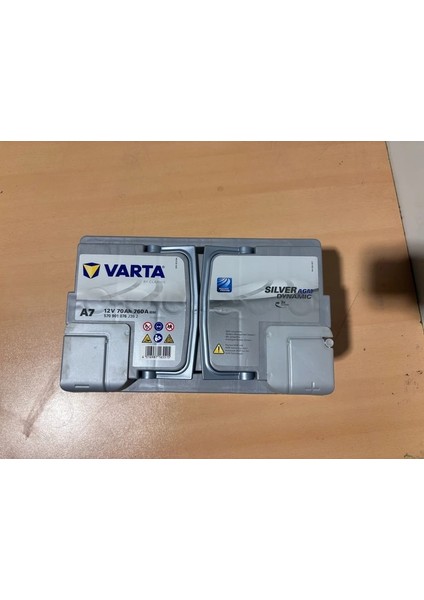 570901076 - Varta Akü Silver Agm Dynamic 12V-70AH-760A(EN) Start-Stop - Varta