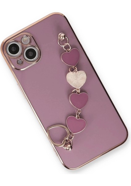 Newface iPhone 14 Kılıf Esila Silikon - Mor fiyatları