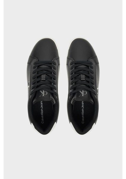 Logolu Deri Sneaker Ayakkabı YW0YW019020GM Bayan Ayakkabı YW0YW01902 0gm modelleri