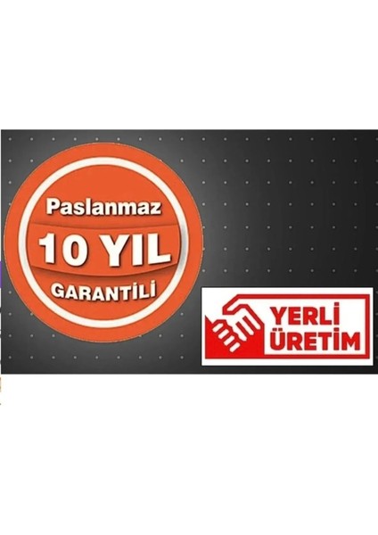 Derin Şampuanlık Paslanmaz Pirinç Mat Siyah 2'li 20X20 cm Şampuanlık Banyo Rafı