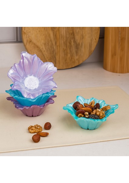 Kitchen Papatia 4'lü Çerezlik Seti - Renkli - 10 cm fiyatları